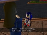 sonic does not care