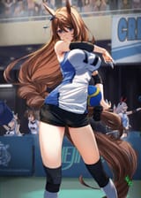 __oguri_cap_tamamo_cross_super_creek_and_inari_one_umamusume_drawn_by_youmou_usagi__1b306bdc0e40aa7e9f69cef53d334260