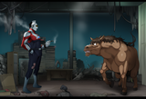 hero ultraman, battle scene, game, impactful anime moment, group, battling again s-4047627150