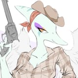 snoot game Fang bald cowgirl