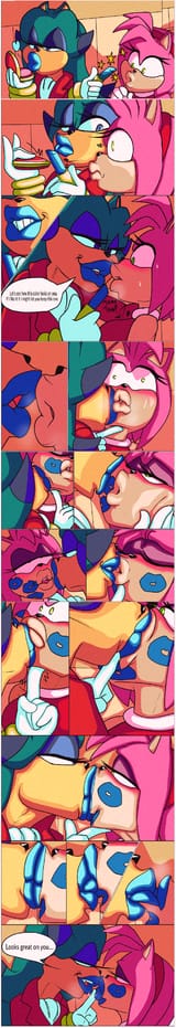 Breezie and Amy Rose