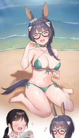 __trainer_female_trainer_and_zenno_rob_roy_umamusume_drawn_by_umi_umidigda_kawaii__86a9c471f4038e5365ada677915c3f79