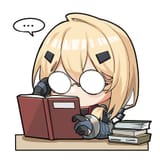 andoris_reading_girls_frontline_by_unknown_(1)
