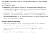 Dark Moege definition