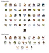 MH World &amp; Iceborne Monsters No Sub Species