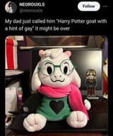 ralsei harry potter goat