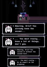 he knows