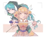 __haniyasushin_keiki_and_joutouguu_mayumi_touhou_drawn_by_4qw5__e56074aab9dff11c661bf5a201bc86fe