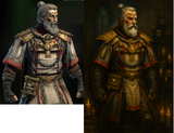fire priest portrait