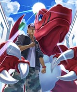 Ryutaro and Tyrannomon