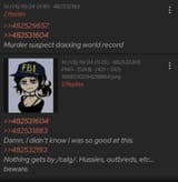 murder suspect doxxing world record