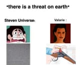There is a threat on earth