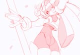 __pandora_and_model_w_mega_man_and_1_more_drawn_by_kaidou_zx__397e0c505c971f0932aefcdbe5ab2f02