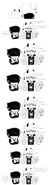 Kralsei and asriel