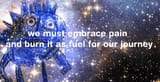 Pain as fuel