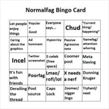 NormalfagBingo