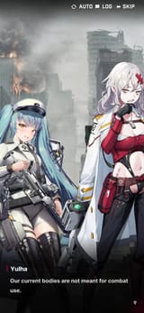 Yulha explains Triangle Squad has non-combat Nikke bodies and can use elevators