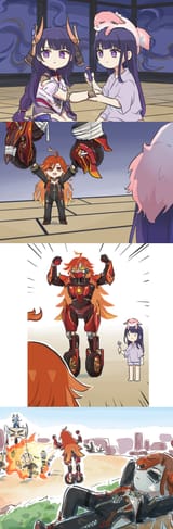 raiden fixes mavuika&#039;s bike