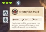 mysterious maid
