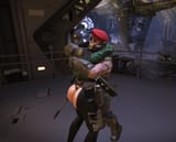 hugging the homies