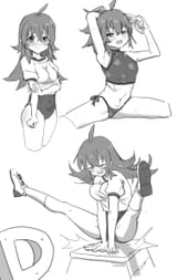 Bloomer and bikini Kaho