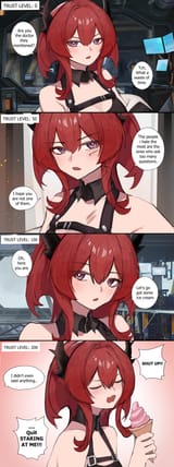 red woman trust