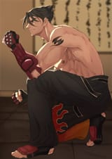 the jincel kneels before his master