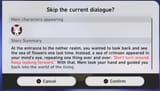 summary red text