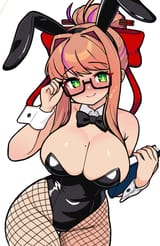 12434141_somnipheromone,unepicroachy_082041f2eb3f75e7150ffcd871d1e9ab_monika_(doki_doki_literature_club),storyteller_monika_(doki_doki_literature_club)
