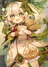 nahida about to read a lot of books