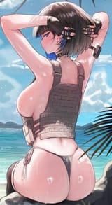 Summer anal with Luvencia