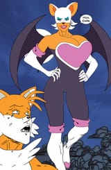 Tails Rouge Rape