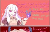 Lysi getting a lesson