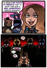 M3gan vs FNAF Animatronics ‪@chloesimagination.bsky.social‬