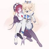 __barbara_and_rosaria_genshin_impact_drawn_by_ulaaz__6f1f7dc6527867eb935db61c32554b0a