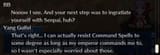command spells