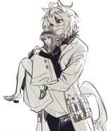 Tachyon and small trainer-chan