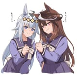 __symboli_rudolf_and_oguri_cap_umamusume_drawn_by_kusanagi_kaoru__62bdb081b34e74a122c076af96ca6482