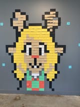 noelle post it note drawing