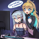 2girls, shadowverse, branch (blackrabbits), feason, personal ami, jtveemo, it s-1463519950
