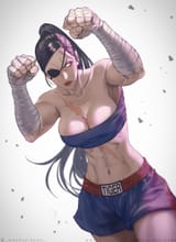 sagat female boobs