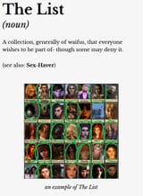 The List
