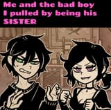 his sister(1)