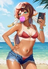 yanfei if gyaru