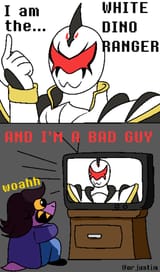 white dino ranger