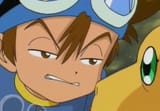 tai pissed off with agumon