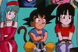Bra looking at Goku