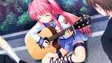 cute girl playing