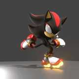 Shadow the Hedgehog Skate Skating Sonic Generations Black Doom