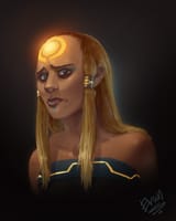 human__gold_the_tenrec_portrait_by_evanstanley_d9ny7uz